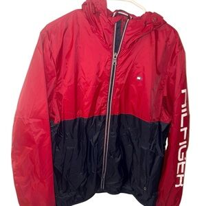 Tommy Hilfiger jacket size L color Red